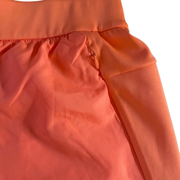 Women’s Peach Aeroready adidas Shorts 9” Sz Large Modest Sports Athleisure - Picture 4 of 8